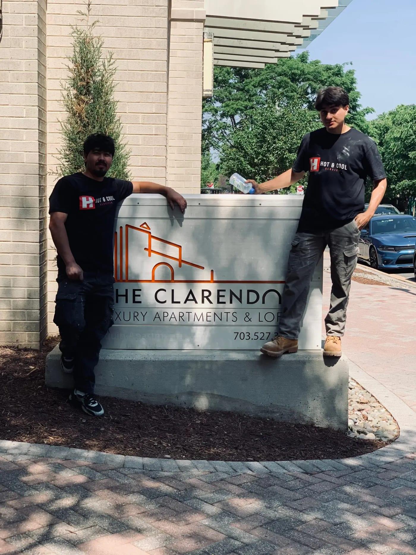 Commercial HVAC equipment service